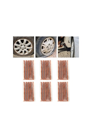 Pazly Lastik Tamir İpleri Kauçuk Şerit - Rv, El Arabası, Utv İçin Açık Kahverengi Açık Kahverengi