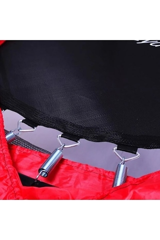 140 Cm Fileli Büyük Boy Trambolin - 100 Kg Kapasiteli Güvenlik Fileli Bahçe Ve Çocuk Trambolini