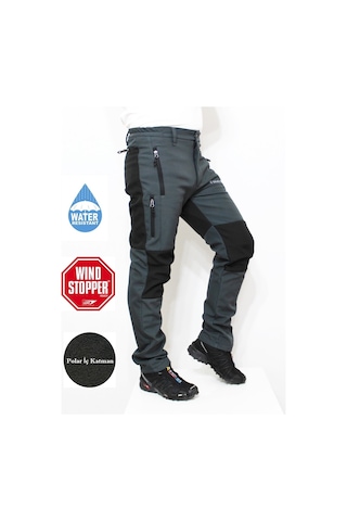 Mudwill Kışlık Softshell Pantolon (600203) - Gri