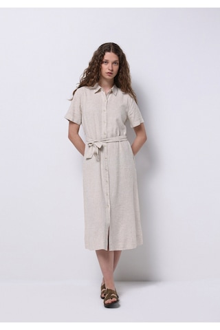 Colins Regular Fit Dokuma Kadın Bej Elbise Cl1068244 Q1.v1 Beı Bej