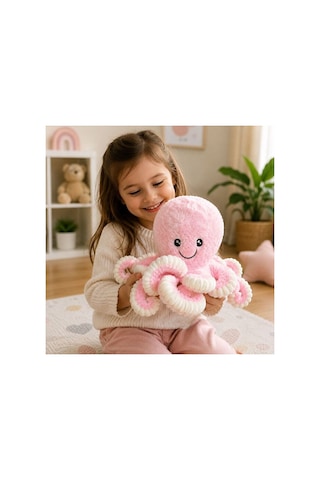 Yumuşak Yastık Peluş Ahtapot Uzun Kollu Deniz Canlısı Peluş Ahtapot Hediyelik