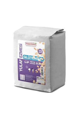 Kappadokia Glütensiz Yulaf Ezmesi Yerli Ve Katkısız 2,5 Kg