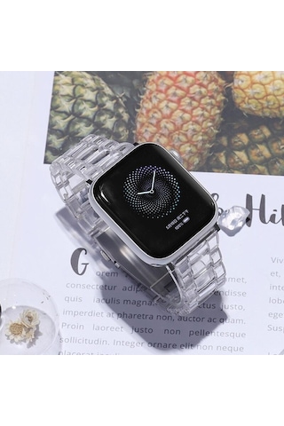 E2M Apple Uyumlu Watch 42-44mm KRD-22 Candy Leylak Kordon