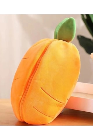 35 Cm Havuçlu Tavşan Turuncu