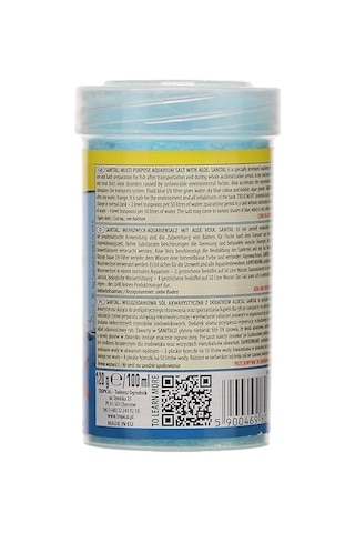 Tropical Sanital +alovera 100ml Akvaryum Tuzu