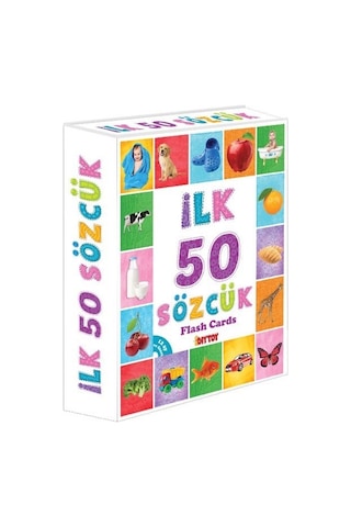 İlk 50 Sözcük Kart Bebekler İçin Öğrenme Konuşma Yardımcı Flash C