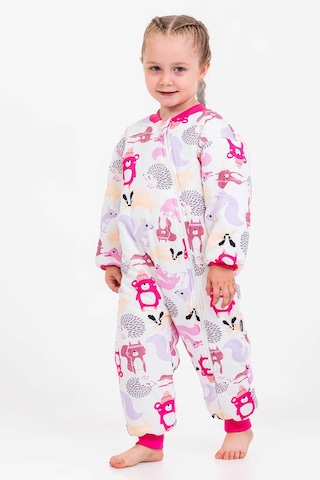 Babymod Elyaf Dolgulu 2,5 Tog Pamuklu Penye Astarlı Kız /erkek Çocuk Uyku Tulumu Pembe