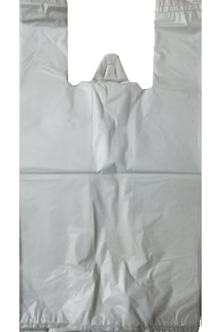 Beyaz Poşet Kalın Küçük Boy Hışır Atlet Poşet 5 Kg