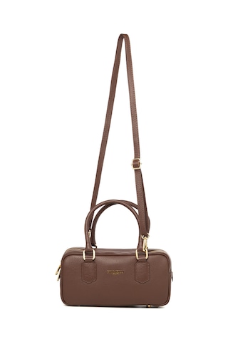 D223 Chocolate Portföy Çantası Kadın Karen Piumelli Milano Bag D223 Chocolate