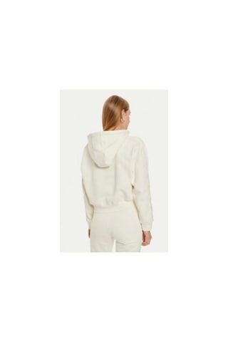 Guess Stacıe Hooded Sweats Beyaz