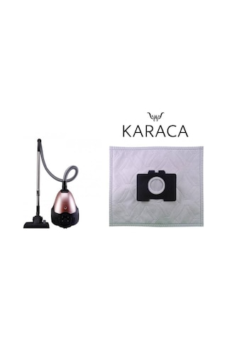 Karaca Rosegold Elektrikli Süpürge 30 Ad Bez Kumaş Toz Torbası+motor Koruma Filtresi