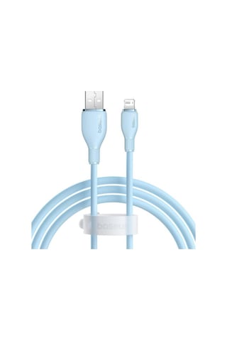 Baseus Ultra Hızlı 1.2mt 2.4a Apple Uyumlu iPhone Şarj Kablosu 11 12 13 14 Pro Max Kablo Akım Ve Isı Korumalı Mavi