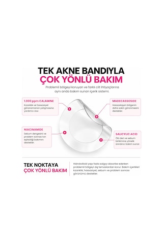 Pimple Patch Hidrokolloid Akne Ve Sivilce Bakım Bandı 36 Parça