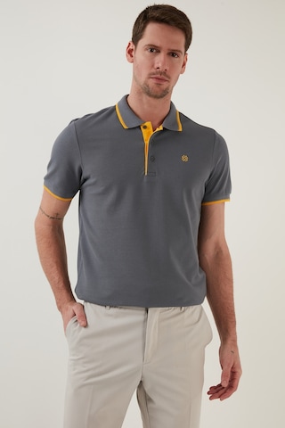 Buratti % 100 Pamuk Düğmeli Regular Fit Erkek Polo Yaka T Shirt 5902118 Antrasit