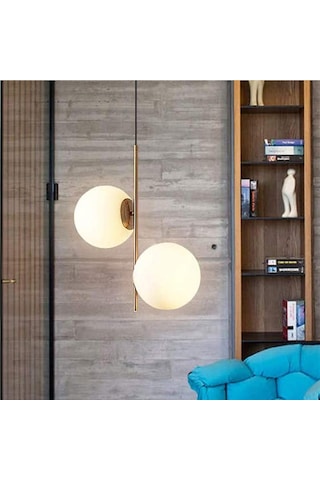 Malibu Modern Genç Odası Mutfak Salon Avize 2'li Eskitme