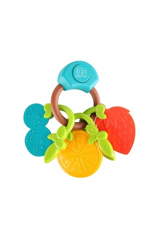 Let's Be Child Müzikli Meyve Dişlik & Çıngırak LC-30928 Çok Renkli