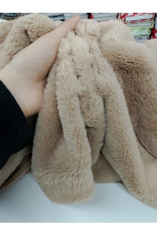 Toskana Peluş Kumaş Sütlü Kahve