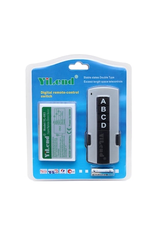POWERMASTER PM-5847 AVİZE KUMANDASI 4 TUŞLU 4 KANAL (220 VOLT)