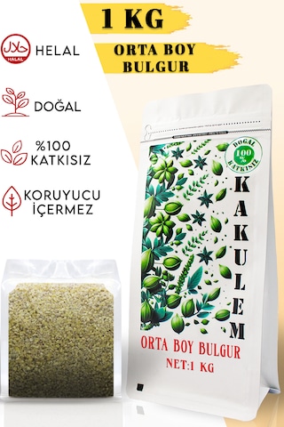 Kakulem Yerli Orta Boy Bulgur 1 KG