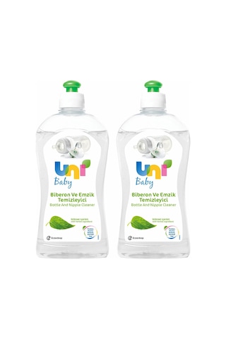 Uni Baby Parfümsüz Biberon ve Emzik Temizleyici 2 x 500 ML