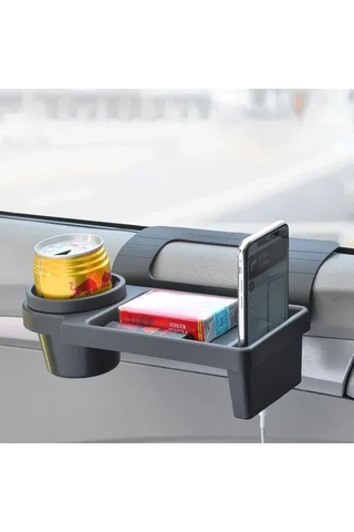 Araba Çok İşlevli Depolama Rafı Araba Çok İşlevli Depolama Kutusu Su Bardağı Tutucu