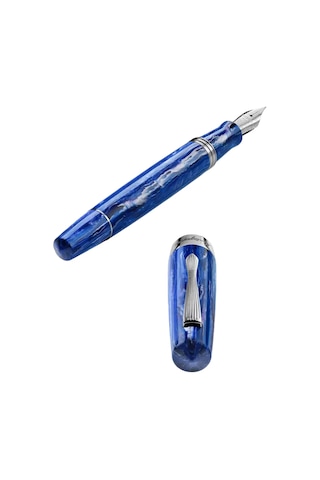 Montegrappa Elmo 02 Ventorum Aquilo Dolma Kalem - F Uç Ise2r2ab 1 Mavi