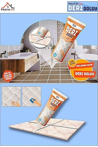 Fayans Arası Antrasit Hazır Derz Dolgu 400 Gr Antrasit