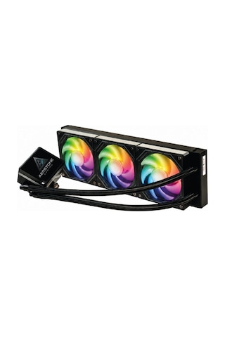 AERSTONE Coolvision 360mm LCD Ekranlı INTEL AMD uyumlu SIVI Soğutucu