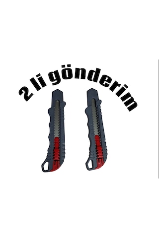 2 Adet Maket Bıçağı Sert Plastik