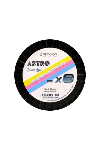 Remixon Astro 8b Multicolor 1500m İp Misina Kalınlık Mm : 0,25mm