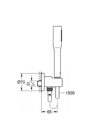 Grohe Euphoria Cosmopolitan Stick Duş Seti 26404000 Krom