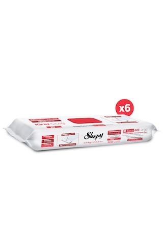 Sleepy Easy Clean Kiraz Çiçeği Mopa Uyumlu Yer Temizlik Havlusu&Mendili 6x20 (120 Yaprak)