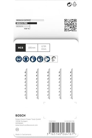 Professional Accessories Hassas Kesim Serisi Ahşap İçin T 144 Dp Dekupaj Testeresi Bıçağı / 5'li Paket