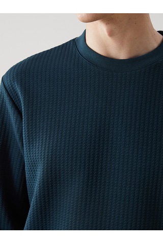 Lcw Vision Petrol Bisiklet Yaka Uzun Kollu Erkek Sweatshirt