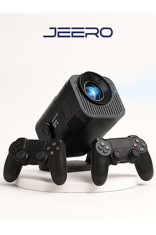 Jeero Oyunlu Projeksiyon Cihazı Android 2 Kollu -20.000 Oyun -türkçe Menü 320mını
