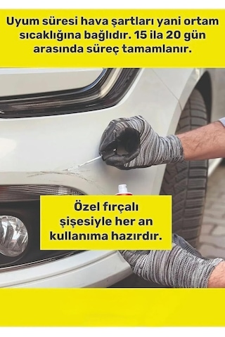 Profesyonel Otomobil Çizik Taş İzi Giderici D69 Platin Gri Uyumlu Kendin Yap Rötüş Boyası 20ml, Araba Spray Röt