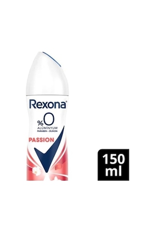 Kadın Sprey Deodorant Passion %0 Alüminyum 48 Saat 150 Ml