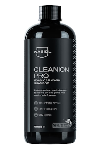 Nasiol Cleanion Pro Yoğun Köpüklü Konsantre Araç Yıkama Şampuanı-25 Yıkama-500gr-Fırçasız Oto Yıkama