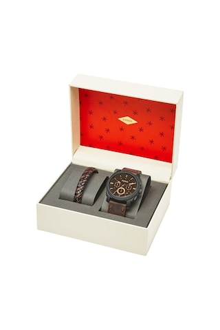 Fossil FS5251SET Erkek Kol Saati ve Bileklik Seti