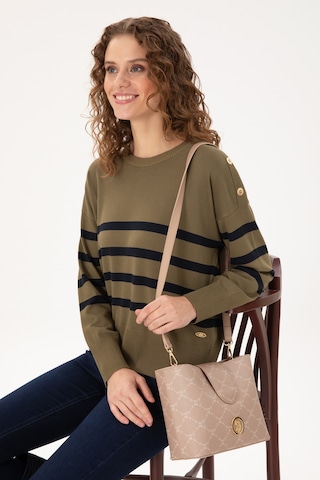 U.s. Polo Assn. Kadın Vizon Çanta 50300288-vr052 Vizon