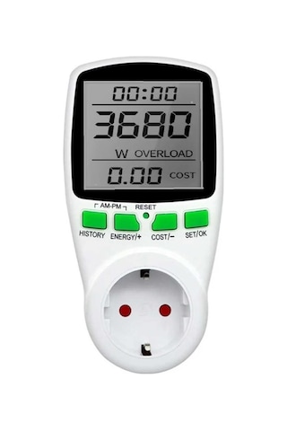 S-line Dt-wt1 Priz Tipi Wattmetre