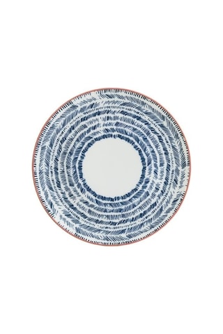 Chichi Home Blue Pino 6 Kişilik Porselen Yemek Takımı 24 Parça