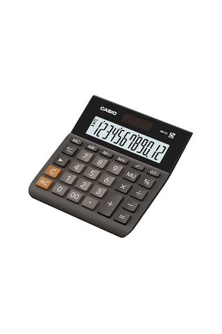Casio MH-12-BK Masaüstü 12 Hane Hesap Makinesi