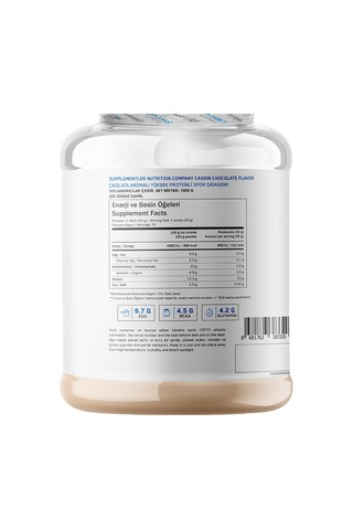 Supplementler Casein Protein 1000 Gr Çikolata