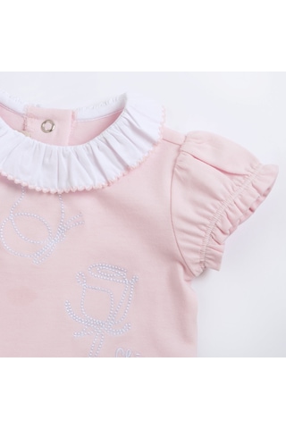 Chicco Kız Bebek Kısa Kollu Tişört 09101835000000 000011 Pembe