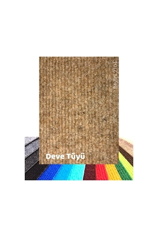 Beylini Halıfleks Duvardan Duvara Halı Deve Tüyü 3mm 200x700