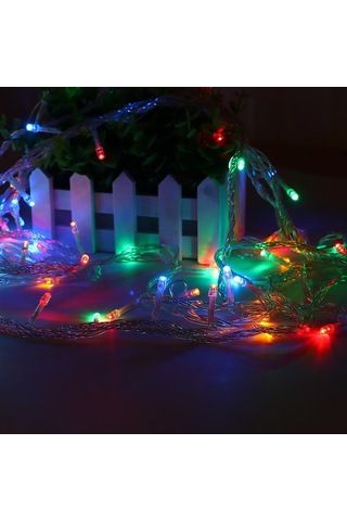 Rgb Led Işık, Pirinç Led 10 Metre, 100 Ledli Yılbaşı Ağaç Işığı