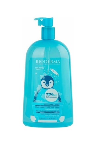 Bioderma Abcderm Foaming Bebek & Çocuk Saç ve Vücut Temizleme Jeli 2 x 1 L