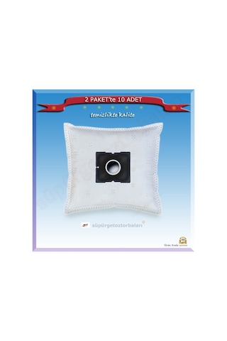 Bluehouse Bh0 22 Pr Super Silent Süpürge Toz Torbası 2 Pakette 10 Adet