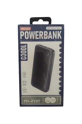 Azeada PD-P107 10.000 Mah Powerbank